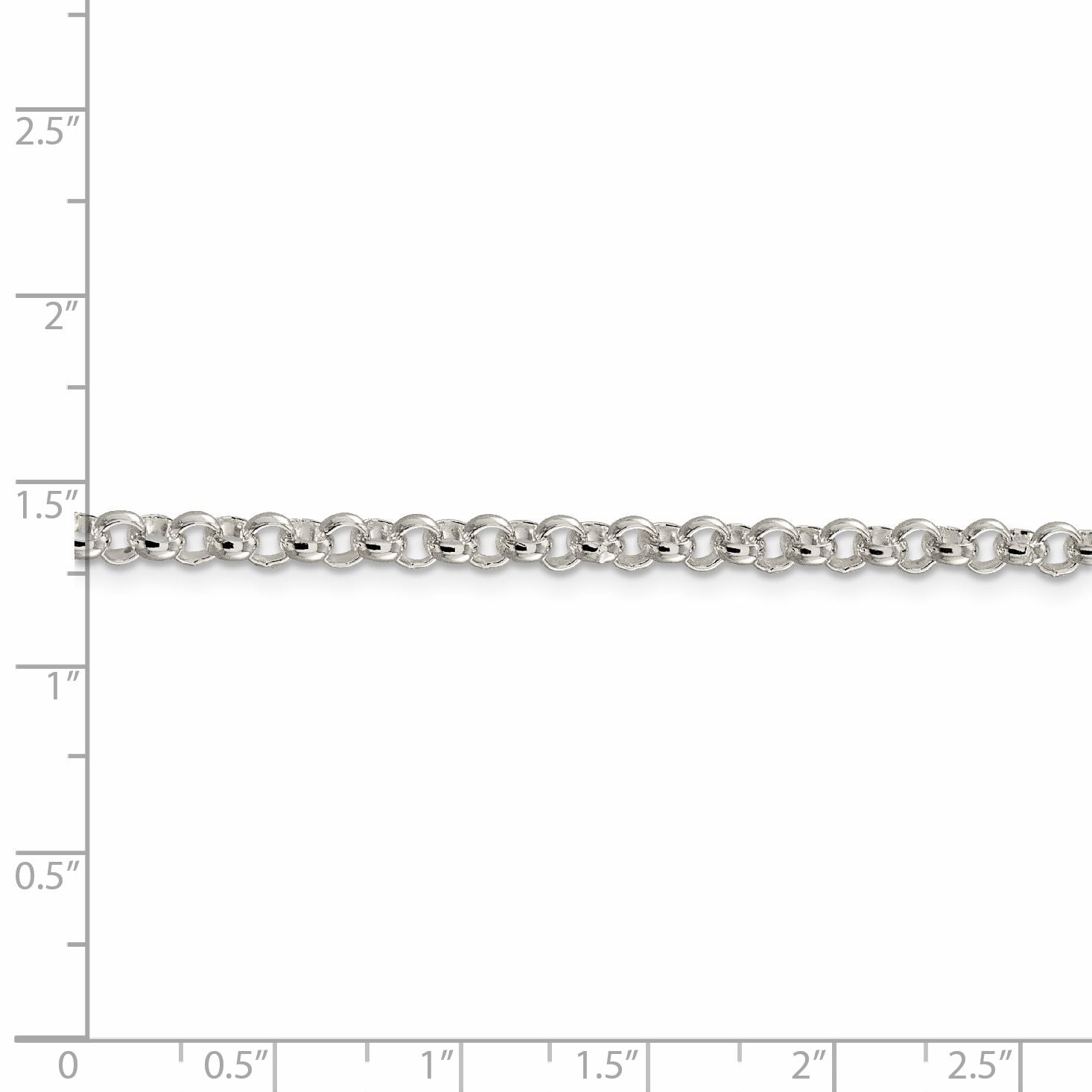 Sterling Silver Rolo Chain A410
