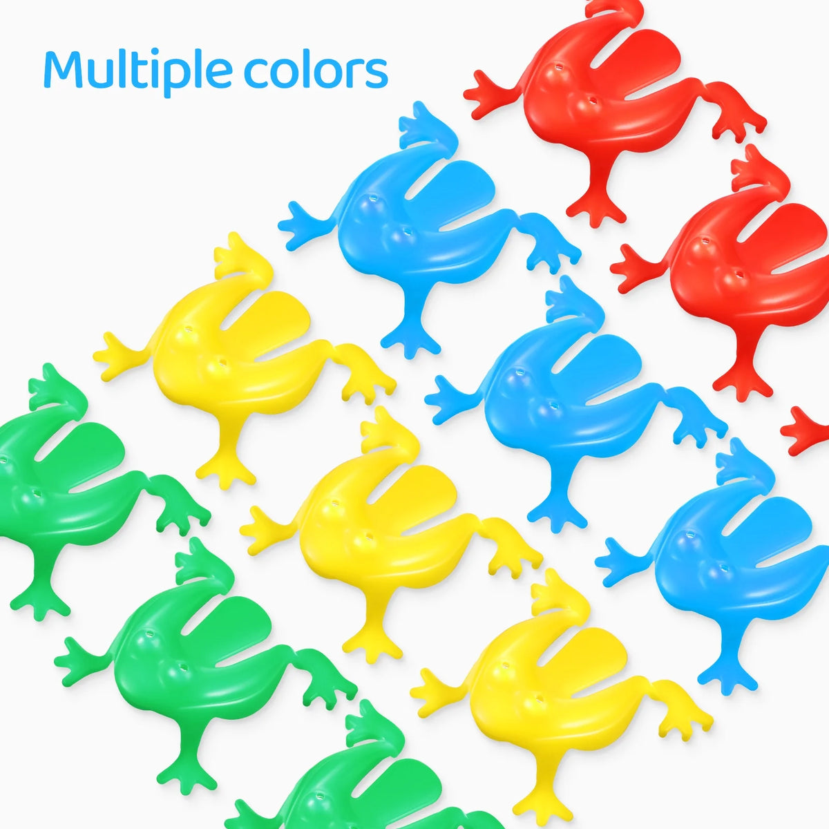 16 Pcs Plastic Educational Frog Game A462743