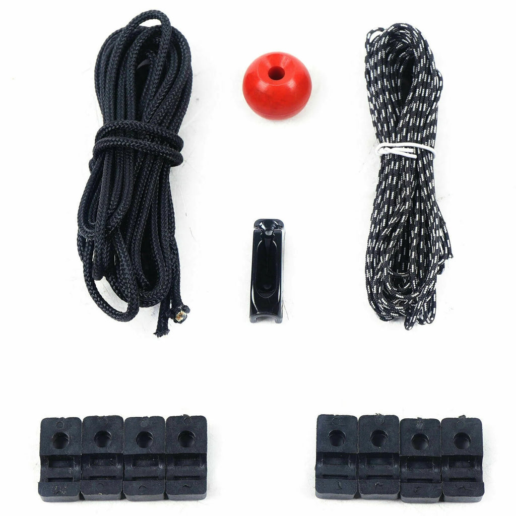 Kayak Foot Braces Pedals with Tail Rudder U5903