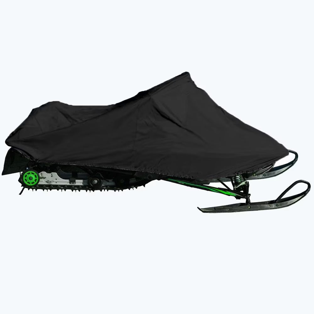 200 Denier Black Snowmobile Cover V1079