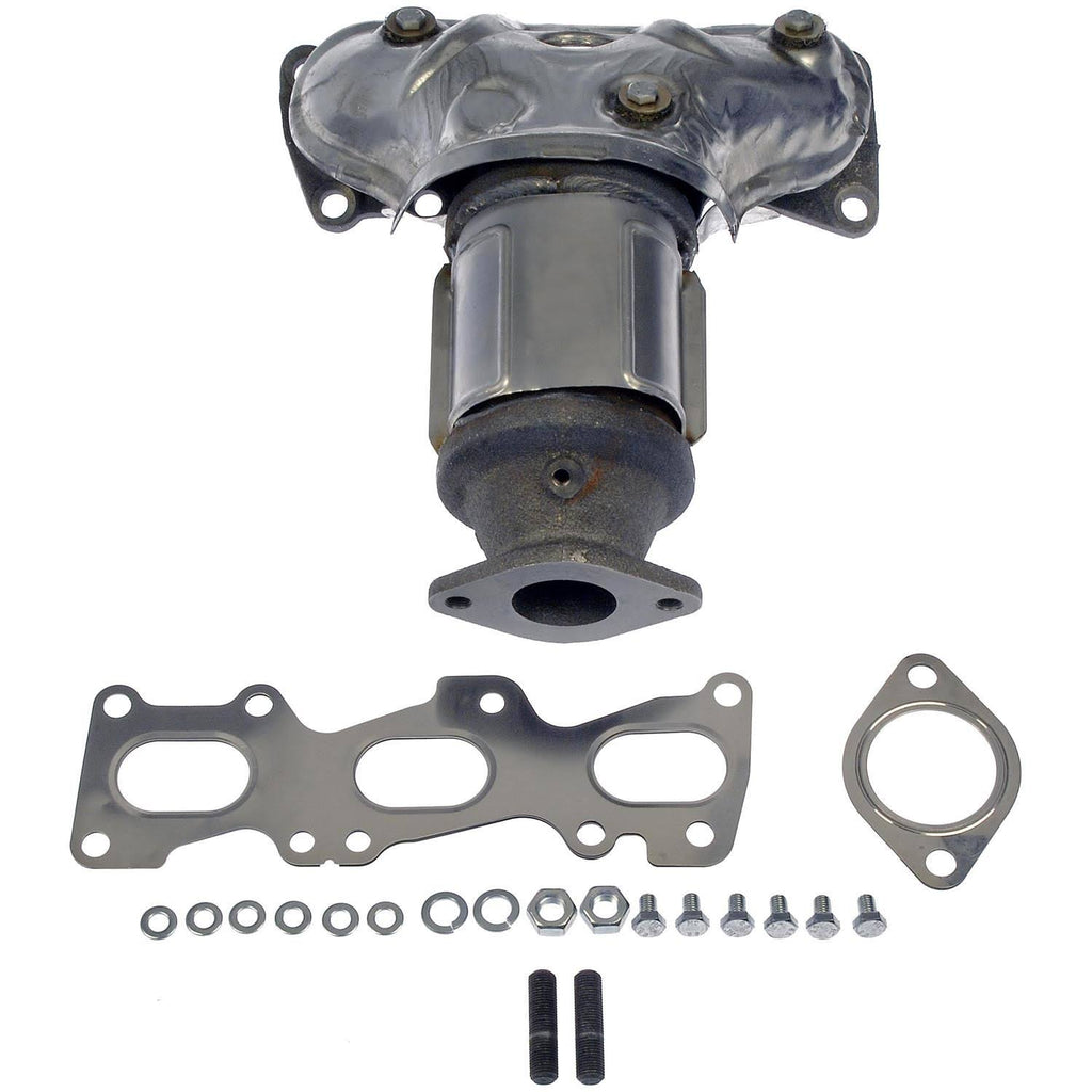 Catalytic Converter with Integrated Exhaust Manifold Y14869