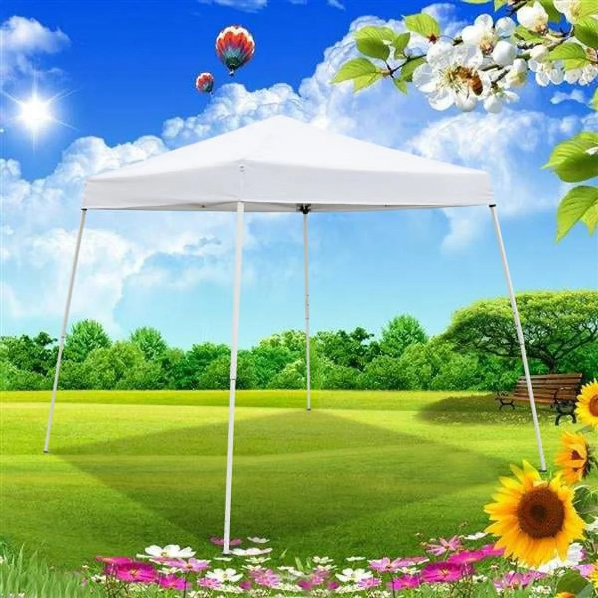 3 x 3M Waterproof Folding Tent White X1022