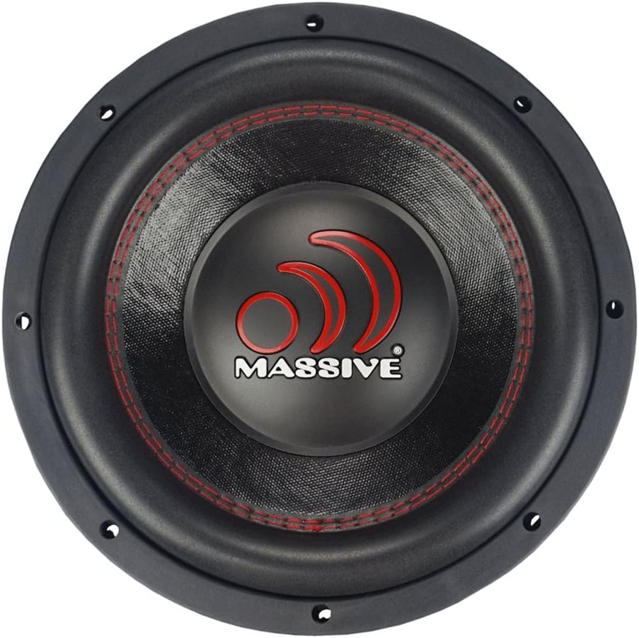 10 Inch Car Audio Subwoofer, 700 Watt RMS, Dual 2 Ohm L97766