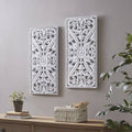 2 Piece Carved Wall Decor Set K5412