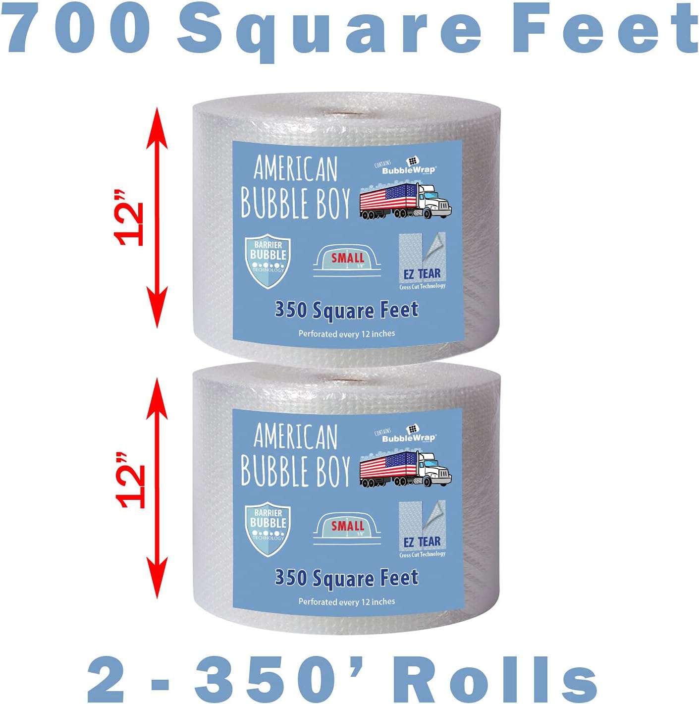 400' Medium Bubble Wrap A3981
