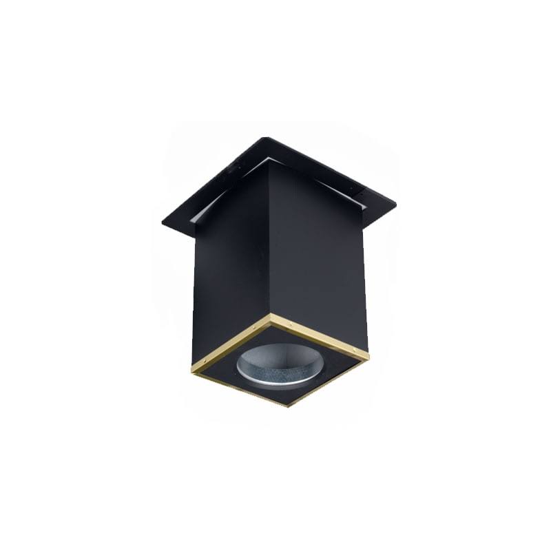 7x22 Cathedral Ceiling Support Box with Black Trim V97868