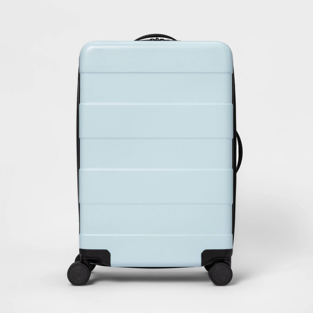 Hardside 25x22 Spinner Suitcase Muddy Aqua O3816