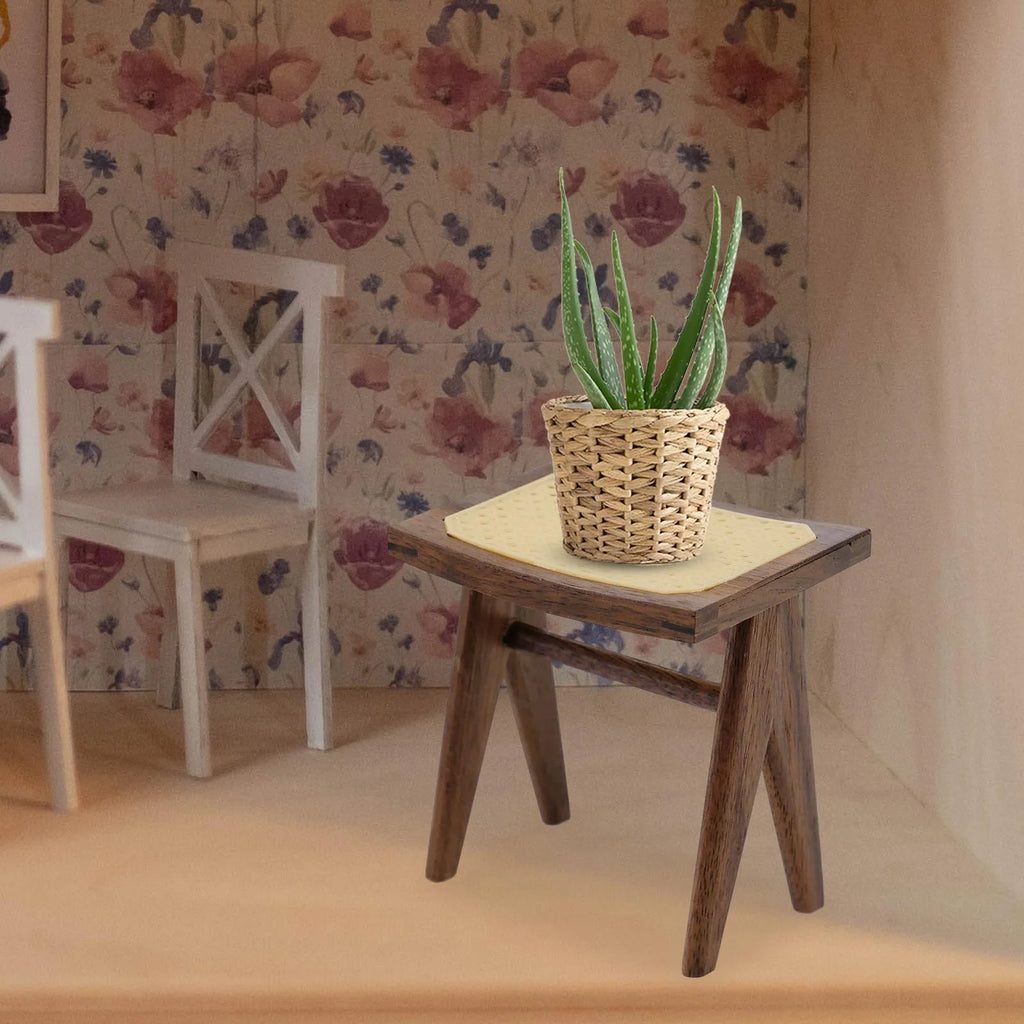 Black Walnut Miniature Wooden Chairs B38614