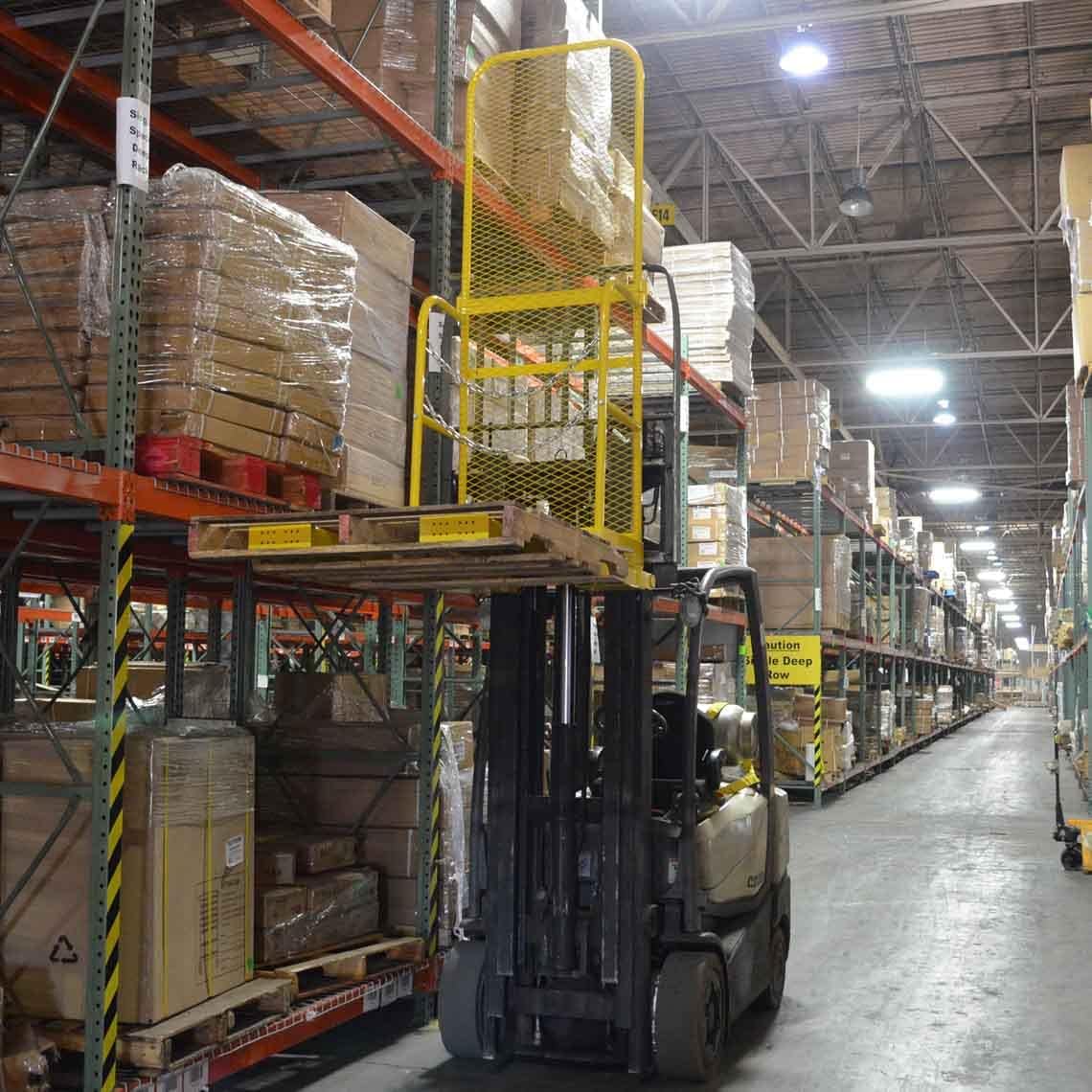 Forklift Stock Picker Work Platform Aerial Order J9547