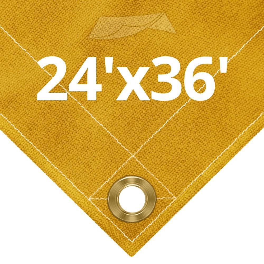 10 oz Tan Canvas Tarps A833961