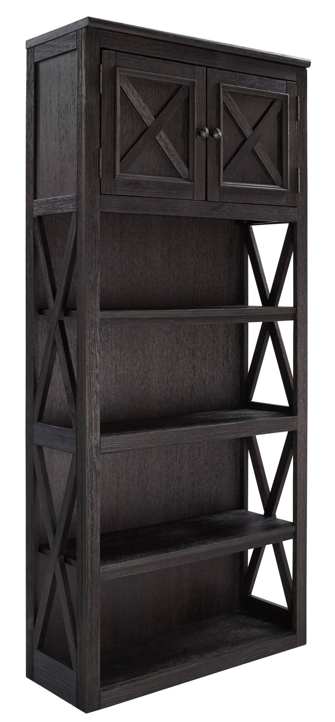 Black Large Bookcase I420637