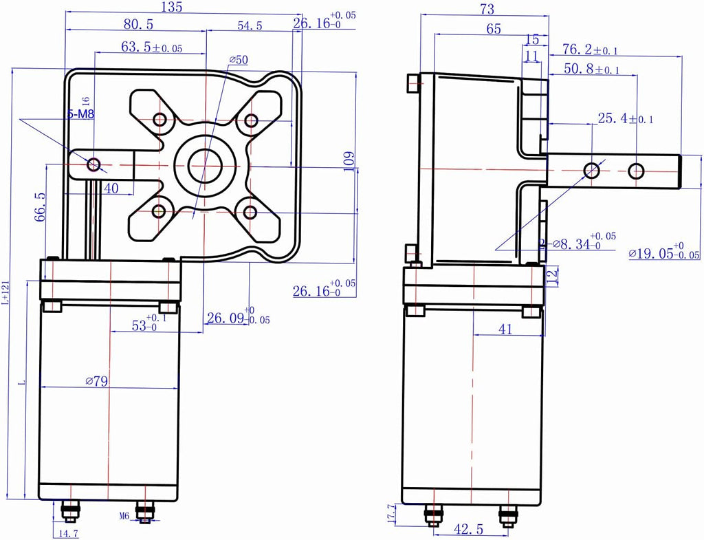 Tarp Motor for Dump Truck Tarp Systems with Chrome Cover A53575