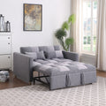 Gray Convertible Sofa Bed Couch M704