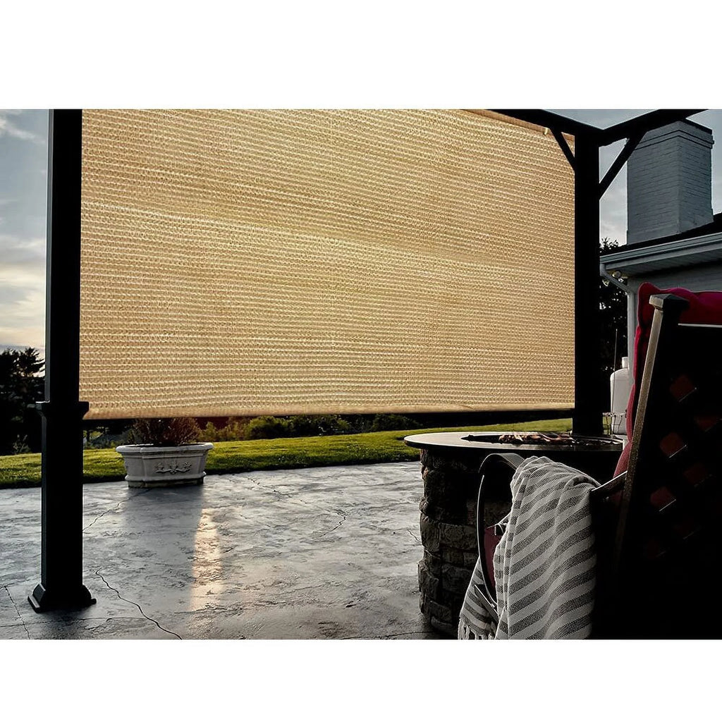 Garden Shade Fabric Vertical Side Wall Panel - 6ftx5ft G848672