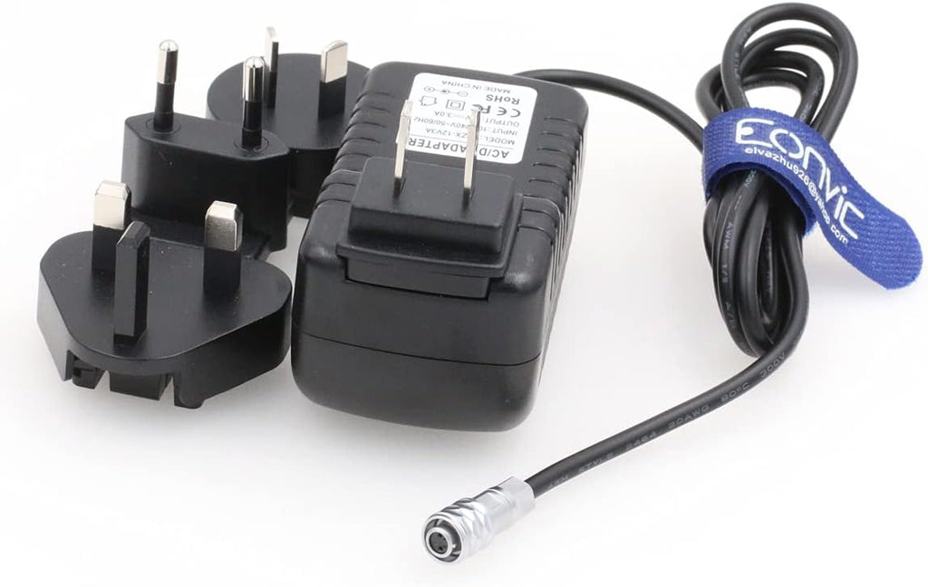 12V 3A Adapter Power Supply Charger for BMPCC 4K 6K Z387