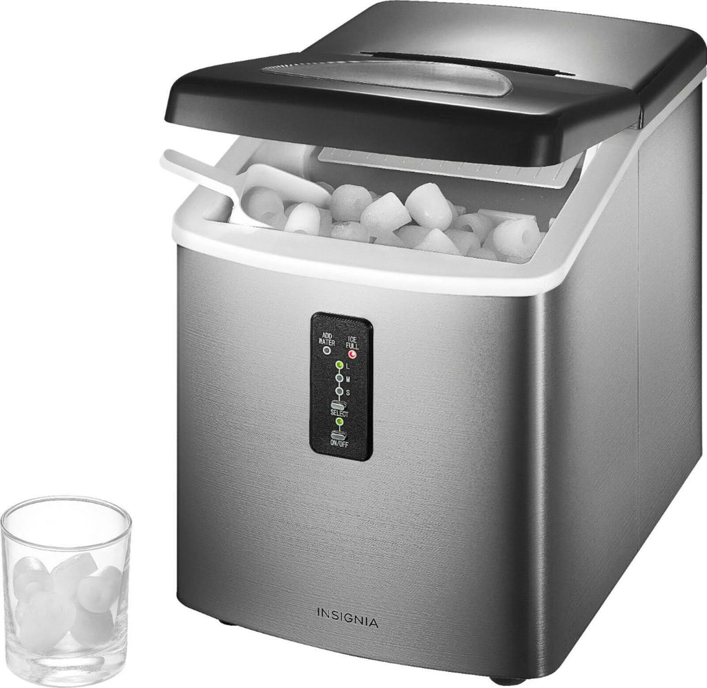 Portable Ice Maker, Stainless Steel G198