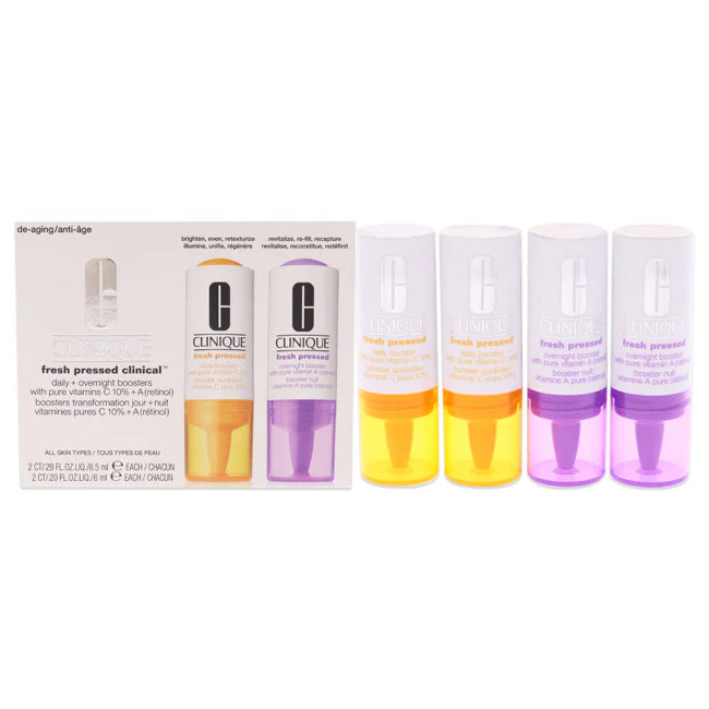 2 Pc Daily Booster with Pure Vitamin C 10 Percent, Overnight Booster with Pure Vitamin A A53885